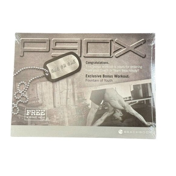 P90X One on One Bonus Workout Fitness DVD New Sealed - Picture 1 of 3